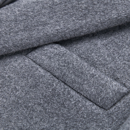 Trenchcoat för män i ylletyg