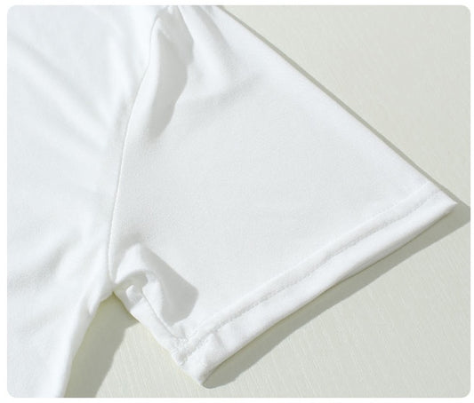 Schnauzer Mother Letter Print Ladies Street T-shirt Top