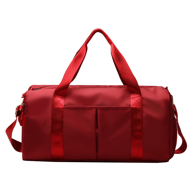 Fitness Sports Resväska Vattentät Duffel Weekender Bag För Dam Och Herr Sim Gym Sholder Bag
