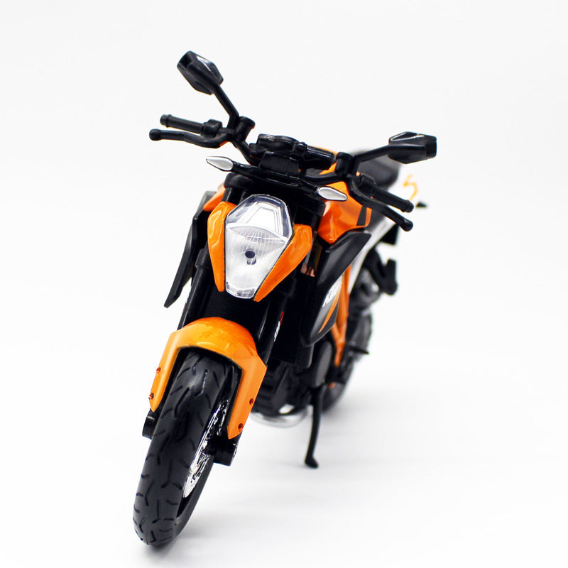 Motorcycle children's toy car model