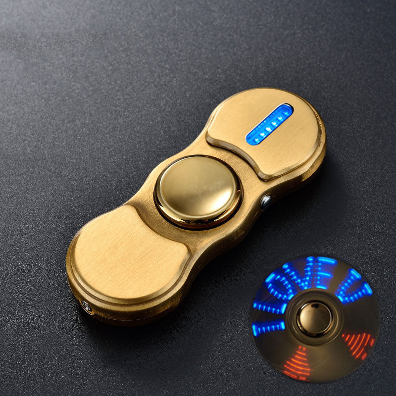 Cool Fidget Spinner Lighter Laddning