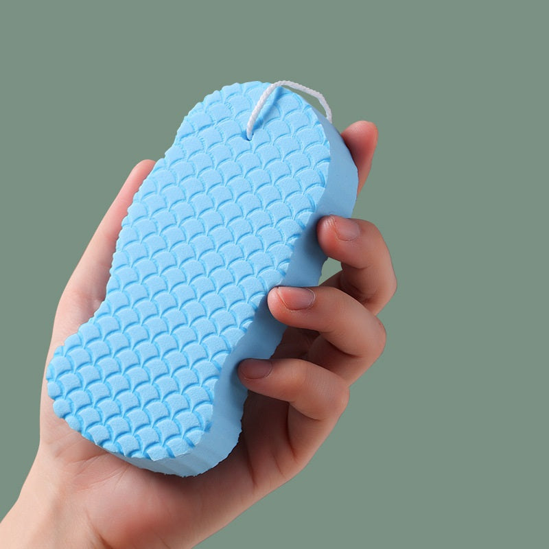 Flexible - Tender Skin Exfoliating - Bath Scrubbing Sponge