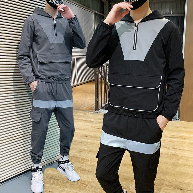 Sports And Leisure Hedging Reflective Jacket Suit