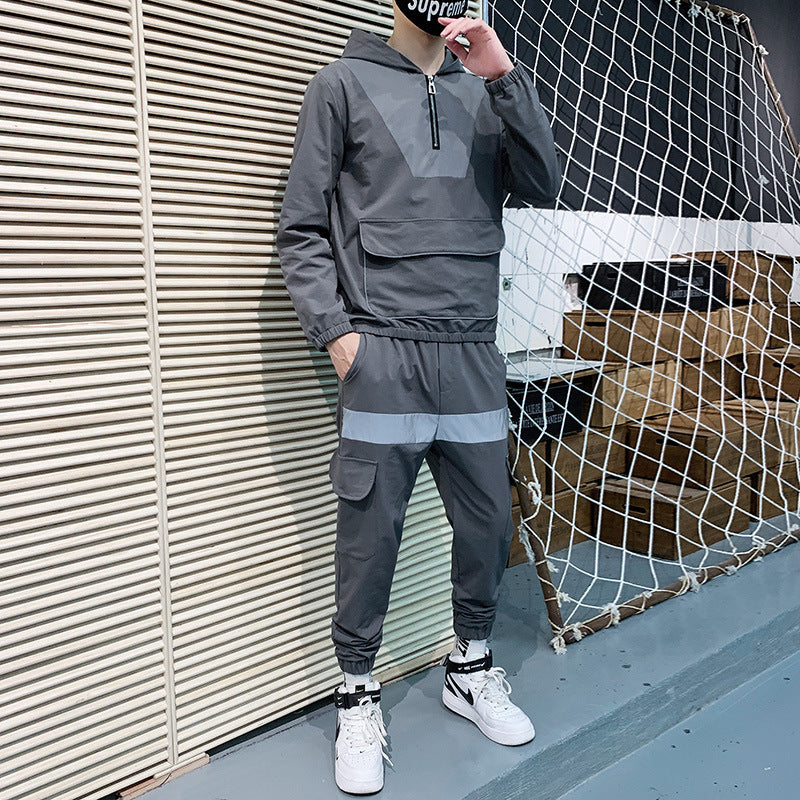 Sports And Leisure Hedging Reflective Jacket Suit