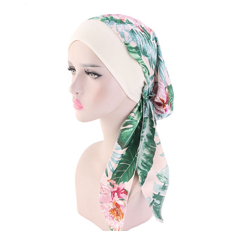 Stretch Hair Band Braid Hat Ethnic Style Fashion Scarf Muslim Ethnic