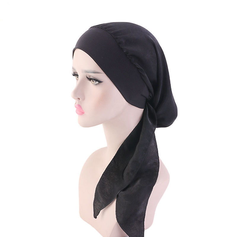 Stretch Hair Band Braid Hat Ethnic Style Fashion Scarf Muslim Ethnic