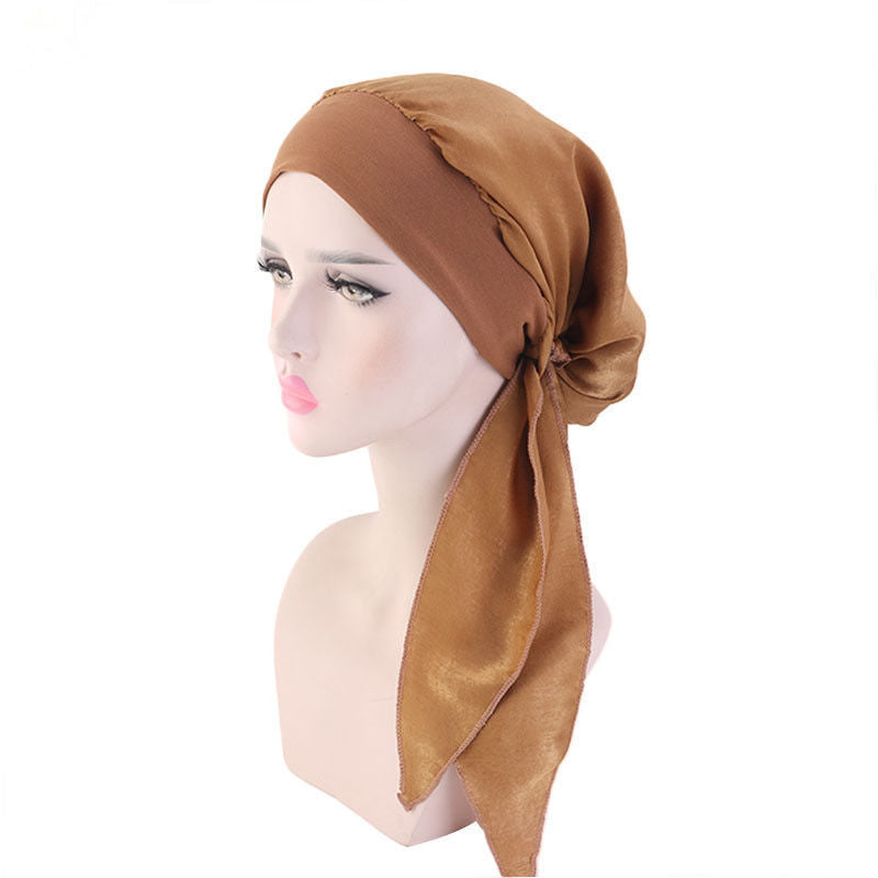 Stretch Hair Band Braid Hat Ethnic Style Fashion Scarf Muslim Ethnic