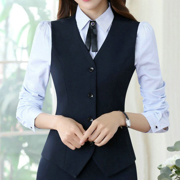 Trousers Slim Waist Beauty Salon Formal Wear Hotel Work Clothes Business Tooling